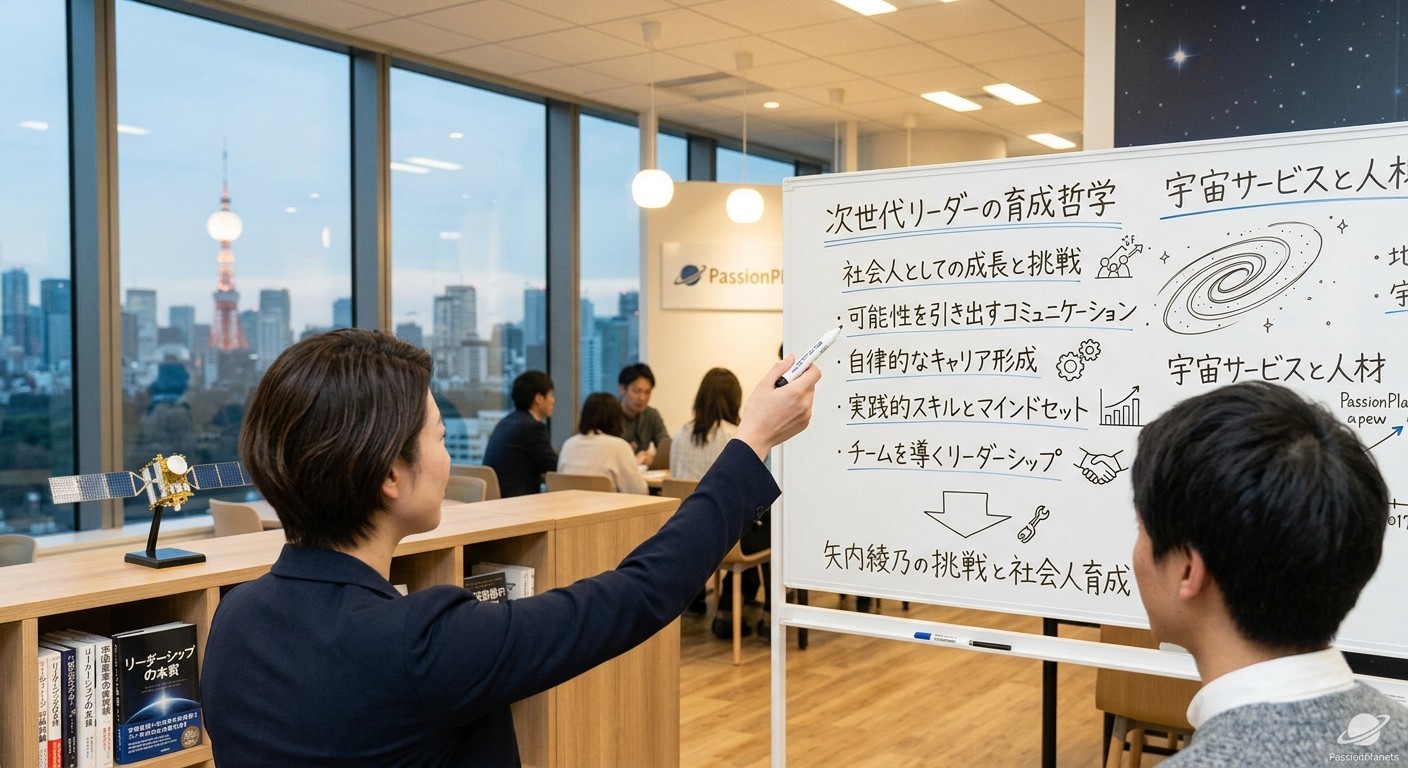 You are currently viewing 人も宇宙も、まだ知らないことばかり。矢内綾乃の挑戦と社会人育成